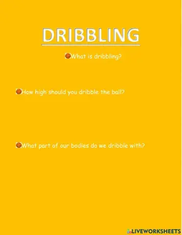 Basketball dribbling
