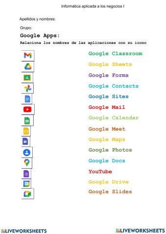 Servicios de Google