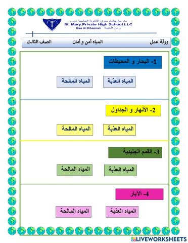 المياه امن و أمان