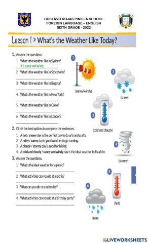 Sixth Grade Module 3 Unit 2 Lesson 1