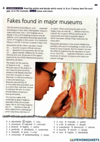 Gradable and Ungradable adjectives