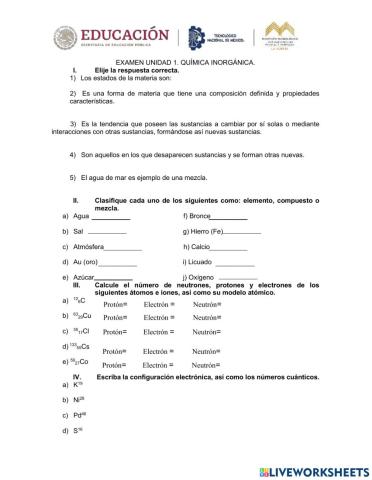 Química Inorgánica