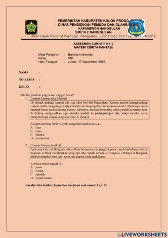 Asasemen sumatif cerfan