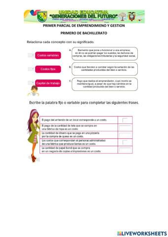 Emprendimiento y gestion primer parcial