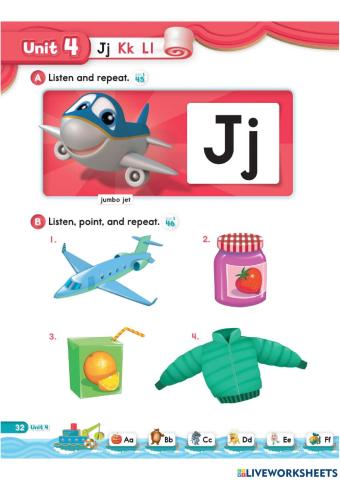 Oxford phonics world 1 - letter J