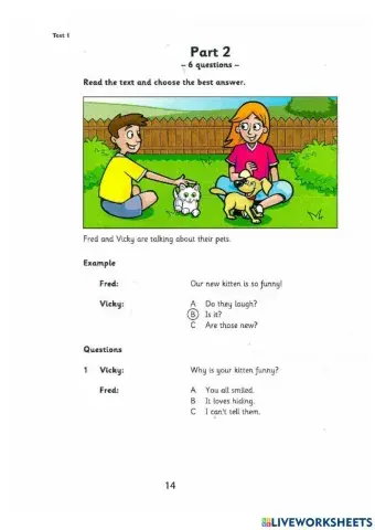 Movers-Test 1-Part 2