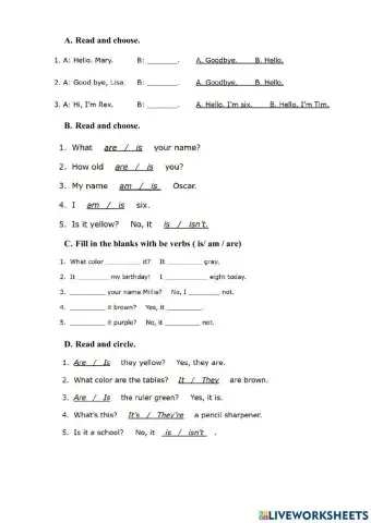 Review ODI 1 UNIT 1 AND 2