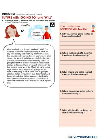 Future Will To be going to