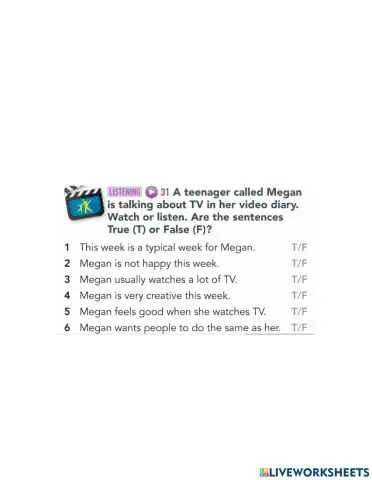 GW A1+ U.3 Life skills video