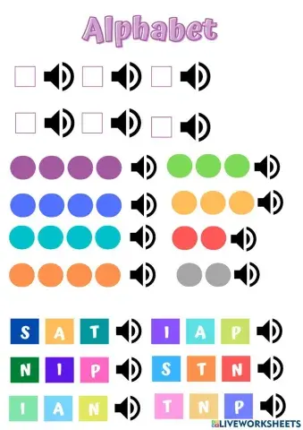 Alphabet (jolly phonics)