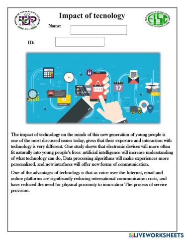 Impact of tecnology