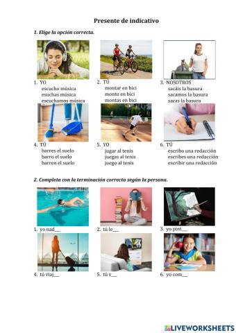 Presente de indicativo