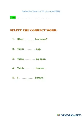 Family and friends 1 review unit 1 - unit 6