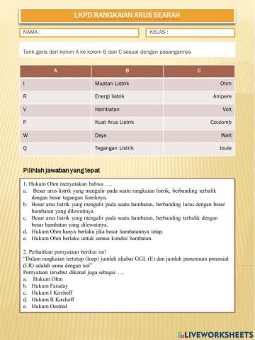 Rangkaian Arus Searah