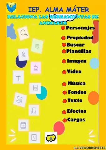 Herramientas de animaker