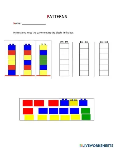 Patterns and equalities