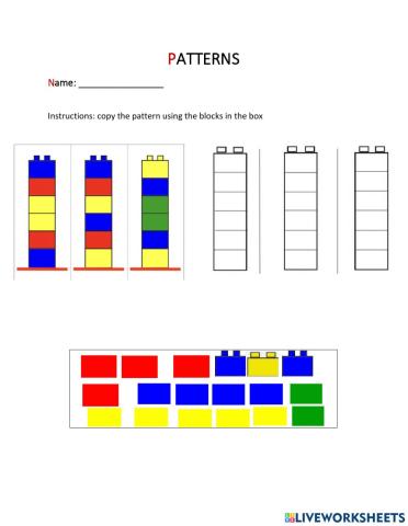 Patterns and equalities