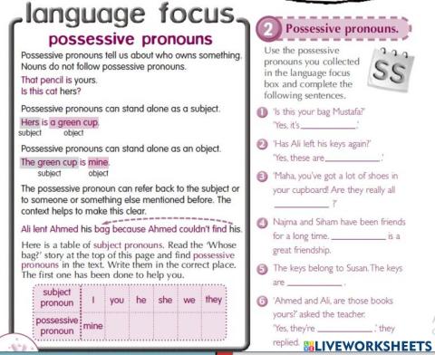 Language Focus SB p.6