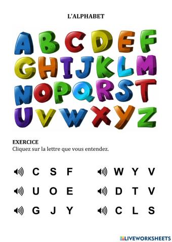 Alphabet