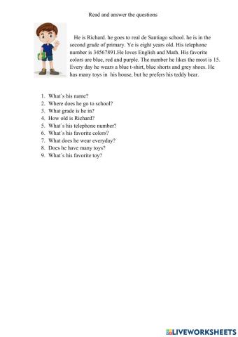 About my friend.Pronouns