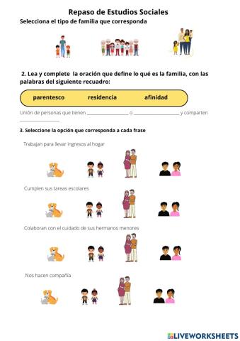 Repaso de Estudios Sociales