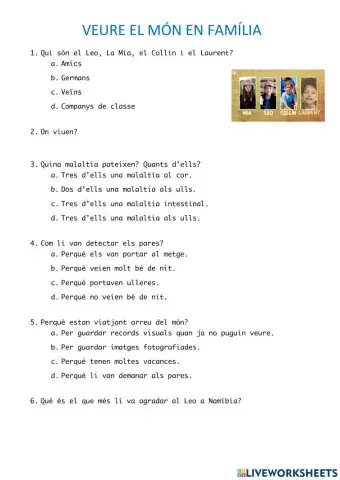 Veure el món en família