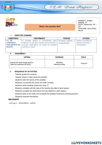 What's the weather like?