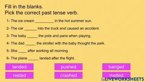 Past tense ed