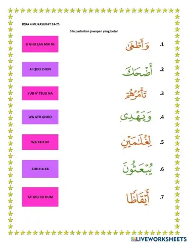 Iqra 4 mukasurat 24-25