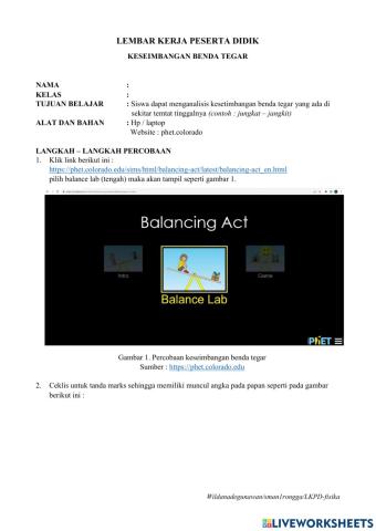 Keseimbangan Benda Tegar