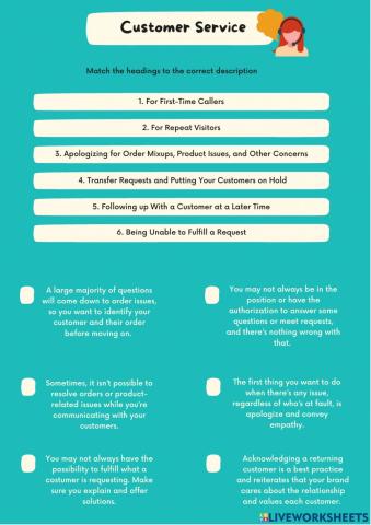 Costumer Service