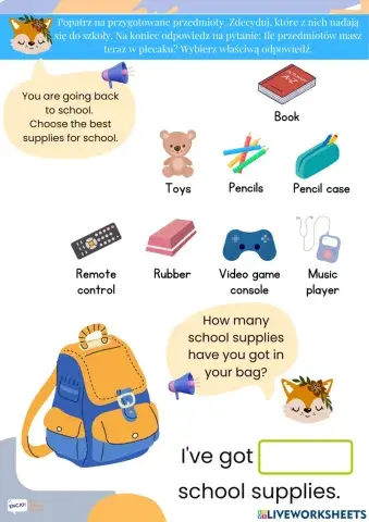 IWS unit 1 school objects