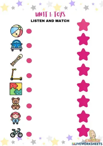 Listen and match open up unit 1 primer