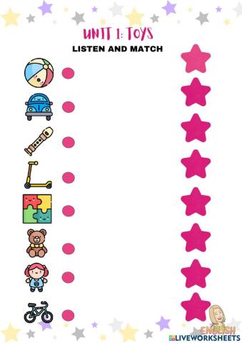 Listen and match open up unit 1 primer