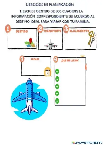 Ejercicio de planificación