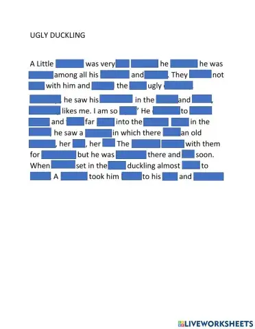 ugLY dUCKLING - FIRST