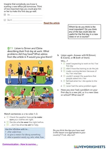 Gerund-Full Infinitive-Bare Infinitive (P2)