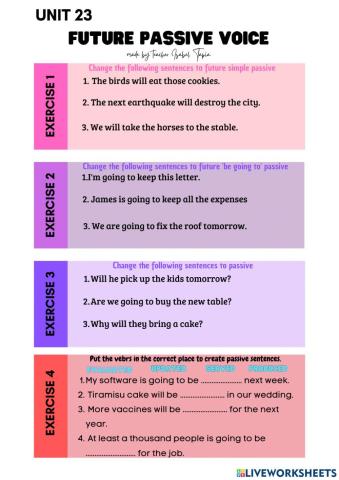 Future Passive voice 2