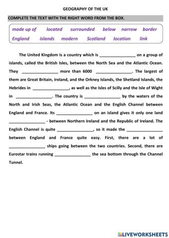 Geography of the UK