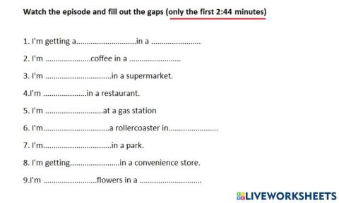 What are you doing? task