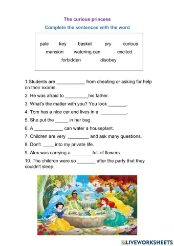 The curious princess