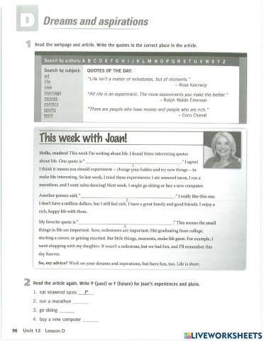 Mien Unit 12 Lesson D