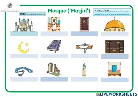 Mosque vocabulary