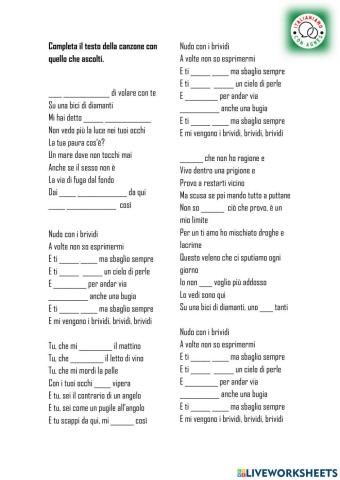 Brividi - Mahmood e Blanco