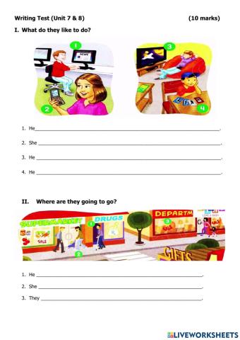 Leisure activities and Chores