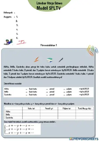 LKPD 1 - Model SPLTV