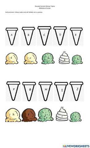 Letras mayúsculas y minúsculas