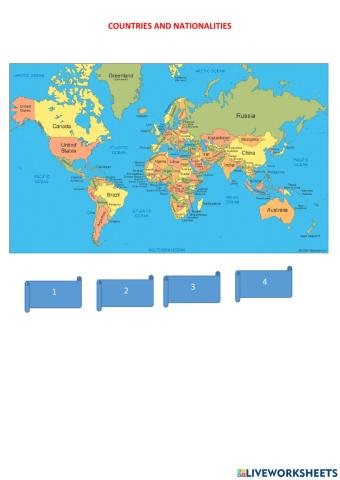 Countries and Nationalities