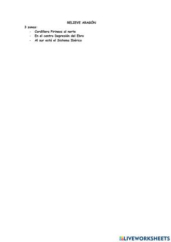 Relieve Aragones