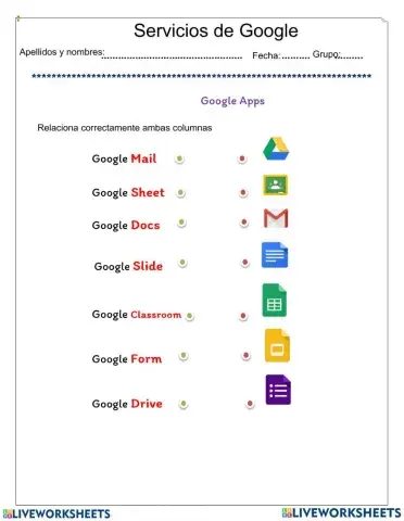 Servicios de Google II